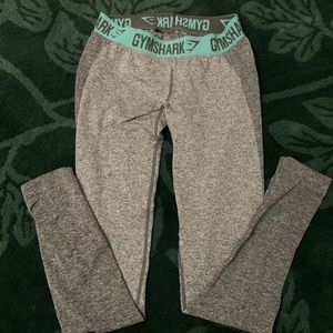 GYMSHARK Charcoal Flex Midrise Leggings